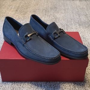 Salvatore Ferragamo Men's nabuck shoes